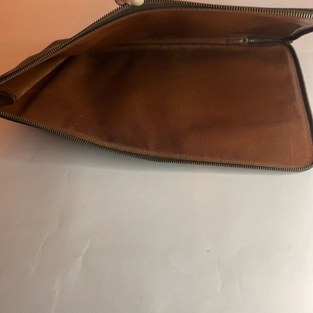 Louis Vuitton Pouch Document Holder 1988 Louis Vuitton Clutch LV Monogram Bag